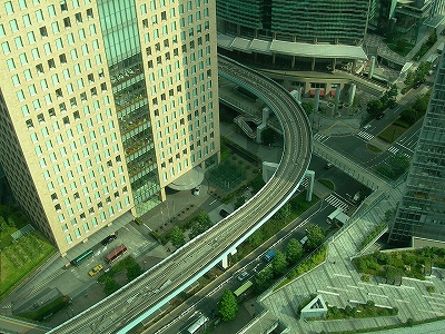 新橋の高層ビル